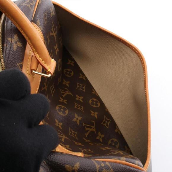 LOUIS VUITTON Brown Monogram Leather Deauville Bag - Picture 6 of 13